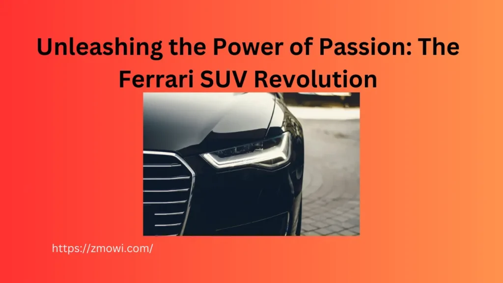 ferrari suv
