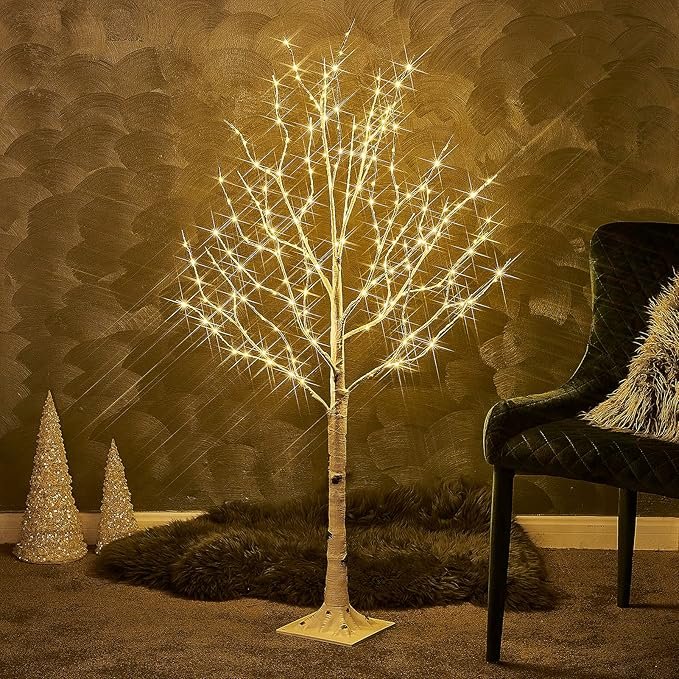 Birchlitland LED Birch Tree: Light Up Your Home with Natural Elegance