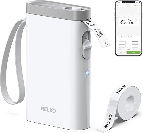 Nelko P21 Bluetooth Label Maker: Smart Organization for Under $50