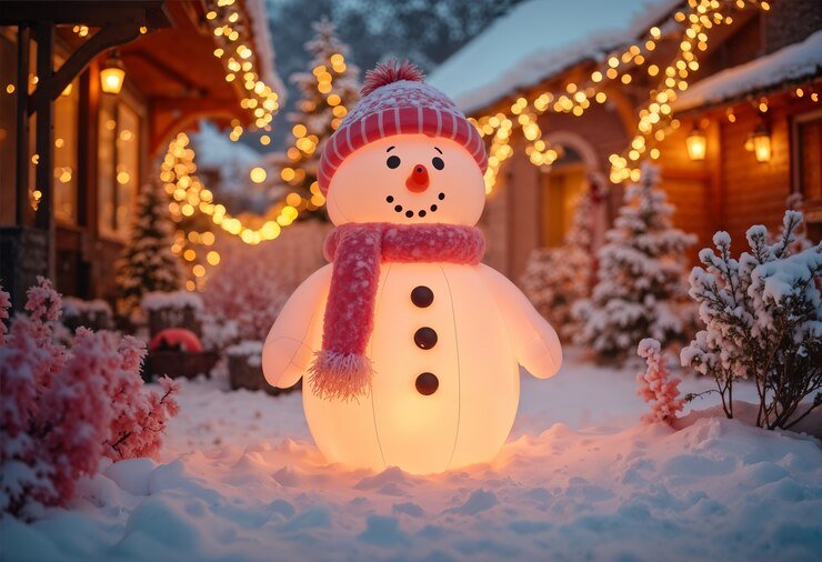 Bring Holiday Magic Home with the Snowman Campfire Night Light