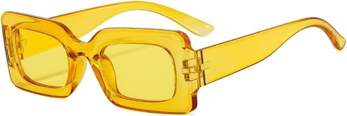 IKANOO Retro Rectangle Sunglasses for Women – Vintage 90s Y2K Style