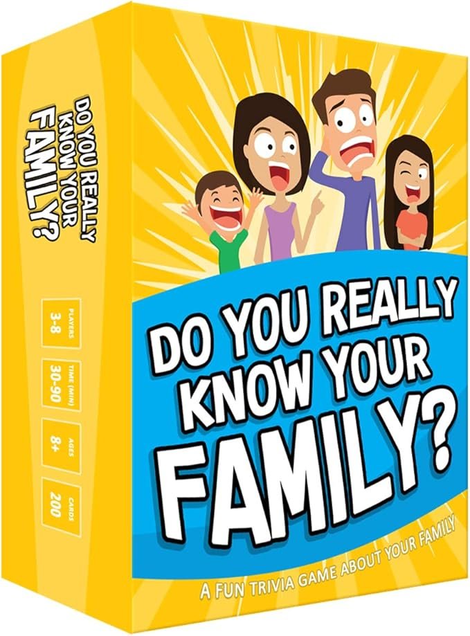 Do You Really Know Your Family? – A Fun Game for All Ages