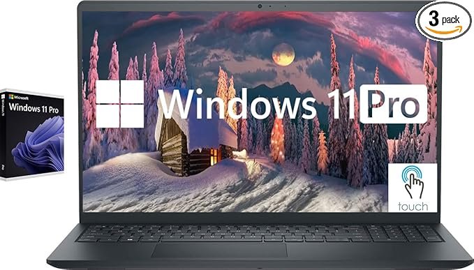 ell Inspiron 15.6” Touchscreen Laptop – Power and Performance for Work & Study